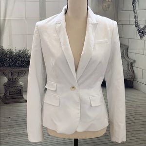 Banana Republic White Blazer